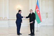 Президент Ильхам Алиев принял новоназначенного посла Австрии в Азербайджане (ФОТО/ВИДЕО)