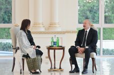 Президент Ильхам Алиев принял новоназначенного посла Малайзии в Азербайджане (ФОТО)