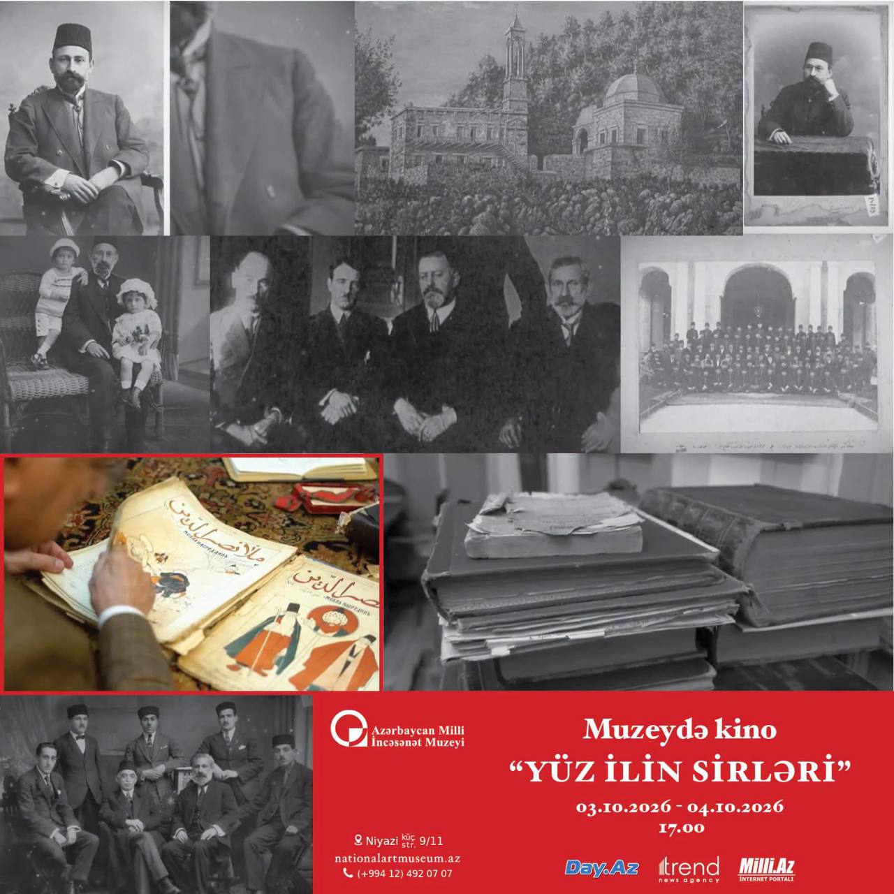 Кино в музее: Али-бек Гусейнзаде - между историей и искусством (ФОТО)