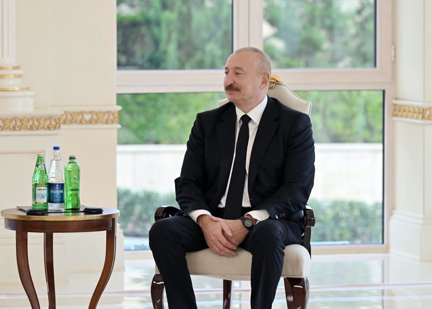 Президент Ильхам Алиев принял новоназначенного посла Австрии в Азербайджане (ФОТО/ВИДЕО)