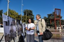 В Женеве открылась фотовыставка, посвящённая минной угрозе против Азербайджана (ФОТО)
