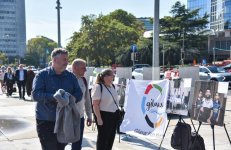В Женеве открылась фотовыставка, посвящённая минной угрозе против Азербайджана (ФОТО)