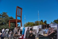 В Женеве открылась фотовыставка, посвящённая минной угрозе против Азербайджана (ФОТО)