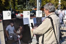 В Женеве открылась фотовыставка, посвящённая минной угрозе против Азербайджана (ФОТО)