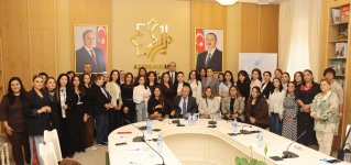 MEMİM провел семинар с Сабиром Рустамханлы в рамках проекта "Язык – основа нашей национальной и культурной идентичности" (ФОТО)