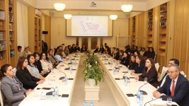 MEMİM провел семинар с Сабиром Рустамханлы в рамках проекта "Язык – основа нашей национальной и культурной идентичности" (ФОТО)