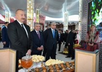 Президент Ильхам Алиев ознакомился с Фестивалем национальных блюд стран-участниц СНГ (ФОТО)