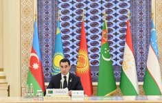 Президент Ильхам Алиев принимает участие в 8-й Консультативной встрече глав государств Азербайджана и Центральной Азии в Туркменбаши (ФОТО)