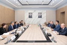 Самеддин Асадов встретился с японской делегацией (ФОТО)