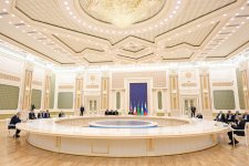 Президент Ильхам Алиев принял участие в Каспийском экологическом саммите в расширенном составе (ФОТО)
