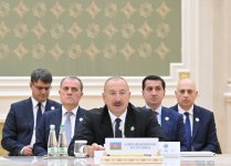 Президент Ильхам Алиев принял участие в Каспийском экологическом саммите в расширенном составе (ФОТО)