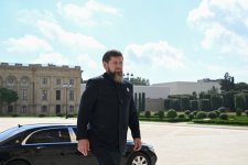 Президент Ильхам Алиев принял главу Чеченской Республики России (ФОТО)