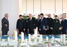 Президент Ильхам Алиев и глава Чеченской Республики России Рамзан Кадыров посетили «Баку Белый город» (ФОТО)