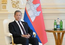 Состоялась встреча Президента Ильхама Алиева с Премьер-министром Камбоджи в узком составе (ФОТО)