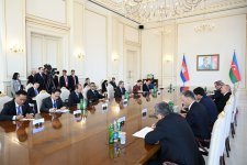Состоялась встреча Президента Ильхама Алиева с Премьер-министром Камбоджи в расширенном составе (ФОТО)
