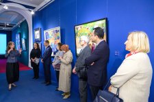 Участники проекта "Азербайджанская культура для глобальных послов" посетили Национальный музей искусств (ФОТО)