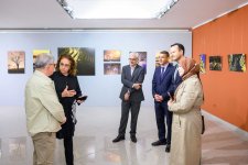 Участники проекта "Азербайджанская культура для глобальных послов" посетили Национальный музей искусств (ФОТО)