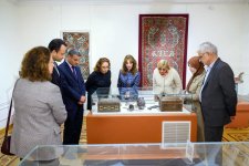 Участники проекта "Азербайджанская культура для глобальных послов" посетили Национальный музей искусств (ФОТО)