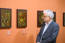 Участники проекта "Азербайджанская культура для глобальных послов" посетили Национальный музей искусств (ФОТО)
