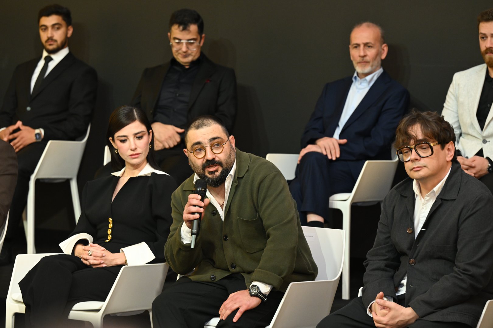 В Центре Гейдара Алиева состоялся брифинг с творческой командой фильма «44» - одного из крупнейших кинопроектов Азербайджана (ФОТО/ВИДЕО)