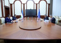 Обсуждено сотрудничество между Азербайджаном и Узбекистаном в банковском секторе (ФОТО)