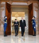 От имени Президента Ильхама Алиева дан официальный обед в честь Президента Лаоса (ФОТО)