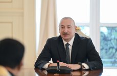 Состоялась встреча Президента Азербайджана Ильхама Алиева с Президентом Лаоса в расширенном составе (ФОТО)