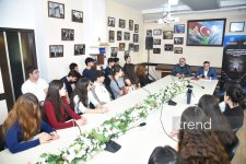 В рамках проекта Baku Network состоялась встреча со студентами Азербайджанского университета языков (ФОТО/ВИДЕО)