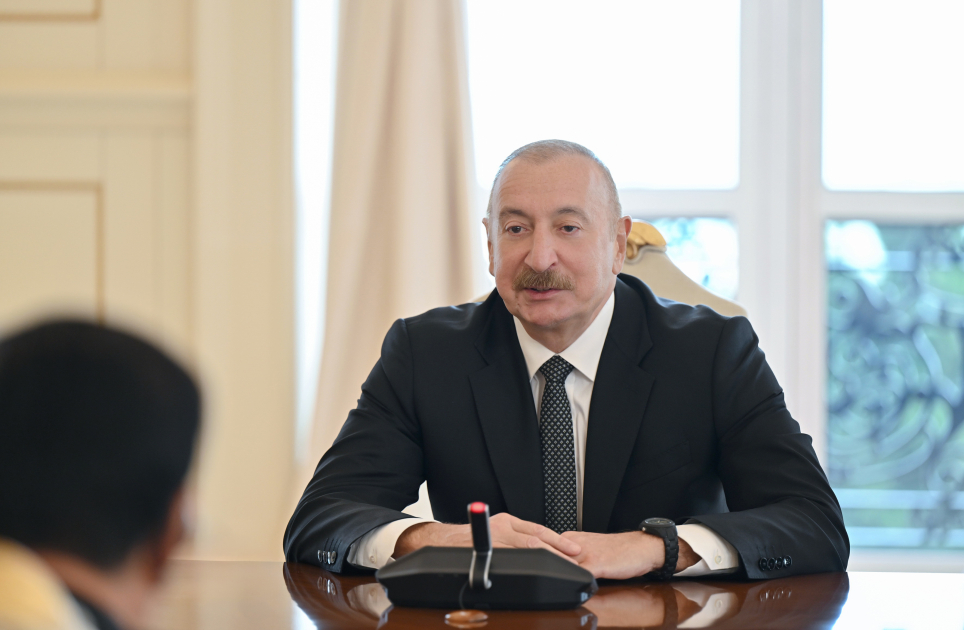 Состоялась встреча Президента Азербайджана Ильхама Алиева с Президентом Лаоса в расширенном составе (ФОТО)
