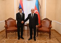 Али Асадов провел обсуждения с Президентом Лаоса (ФОТО)