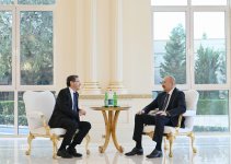 Президент Ильхам Алиев встретился с Президентом Израиля (ФОТО/ВИДЕО)