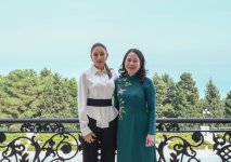 Президент Ильхам Алиев и Первая леди Мехрибан Алиева встретились с Вице-президентом Вьетнама (ФОТО/ВИДЕО)