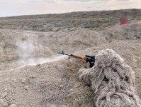 В Азербайджане продолжаются учебные сборы с военнообязанными (ФОТО)