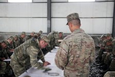 В Азербайджане продолжаются учебные сборы с военнообязанными (ФОТО)