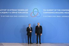 Президент Ильхам Алиев выступает на 7-м Саммите СВМДА (ФОТО)