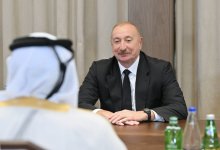 Президент Ильхам Алиев встретился с Эмиром Государства Катар (ФОТО/ВИДЕО)