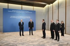 Президент Ильхам Алиев встретился с Касым-Жомартом Токаевым, состоялось открытие Транскаспийской волоконно-оптической линии связи (ФОТО/ВИДЕО)
