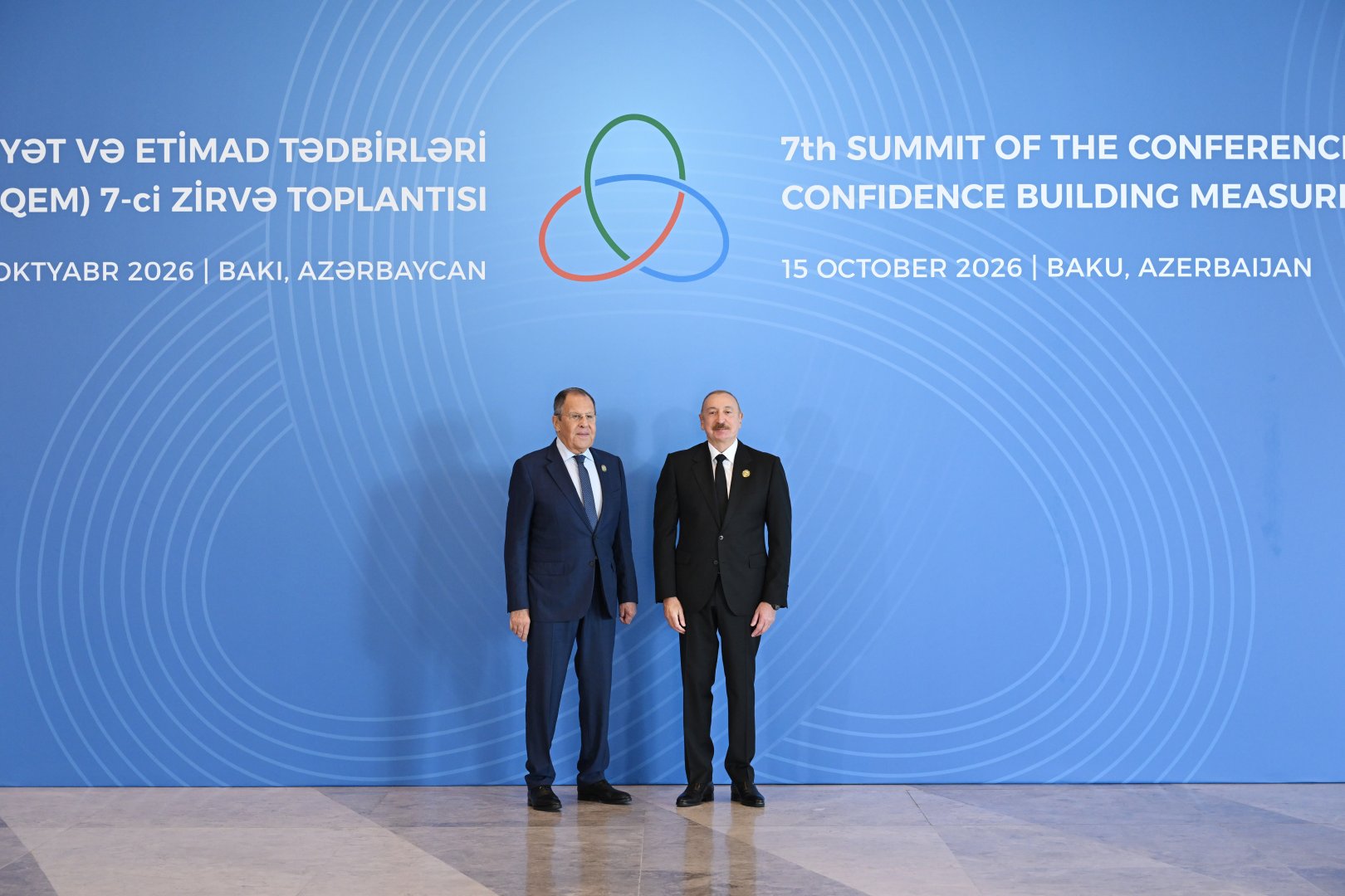 Президент Ильхам Алиев выступает на 7-м Саммите СВМДА (ФОТО)