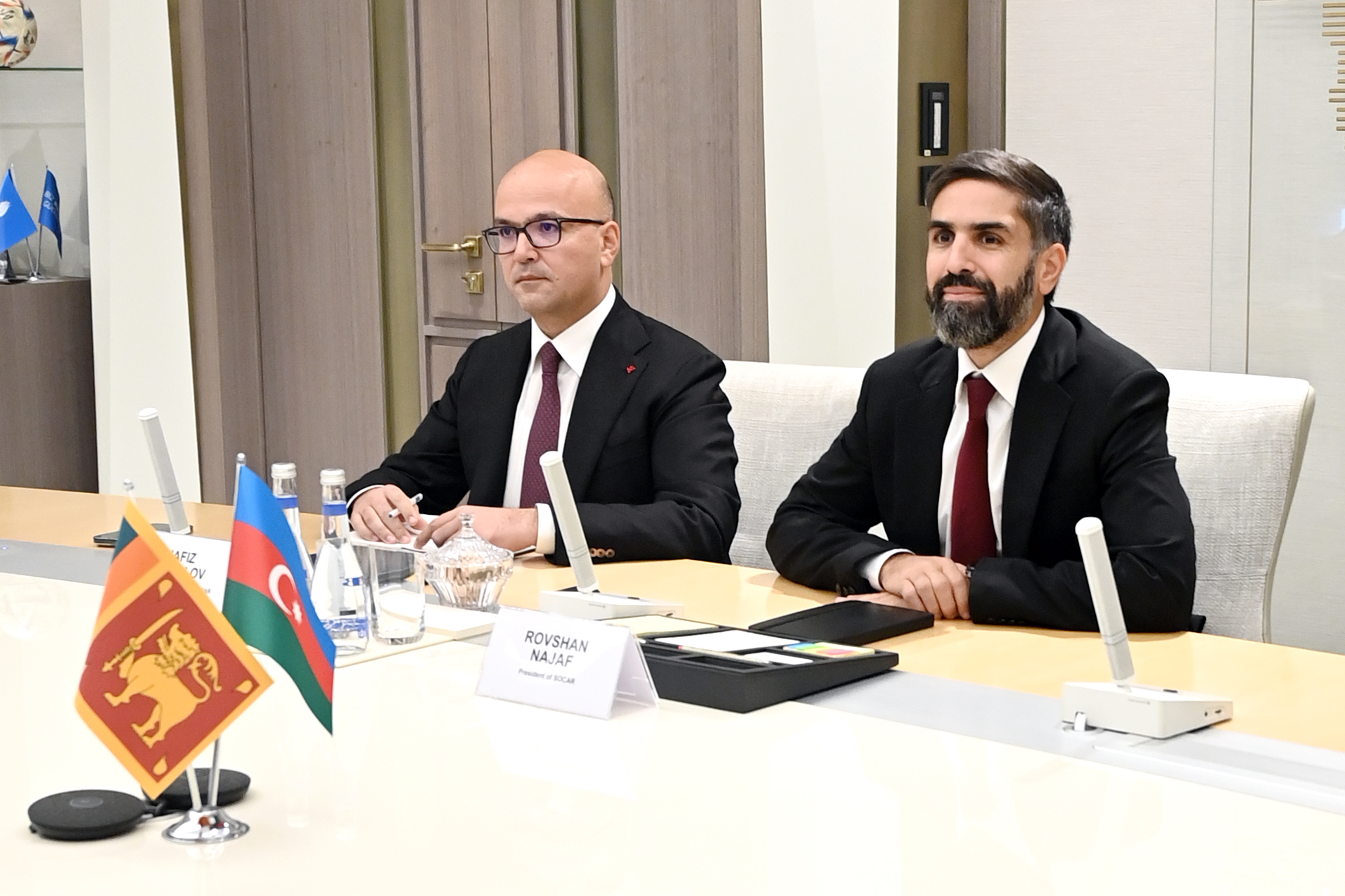 Обсуждены перспективы сотрудничества SOCAR с компаниями Шри-Ланки (ФОТО)