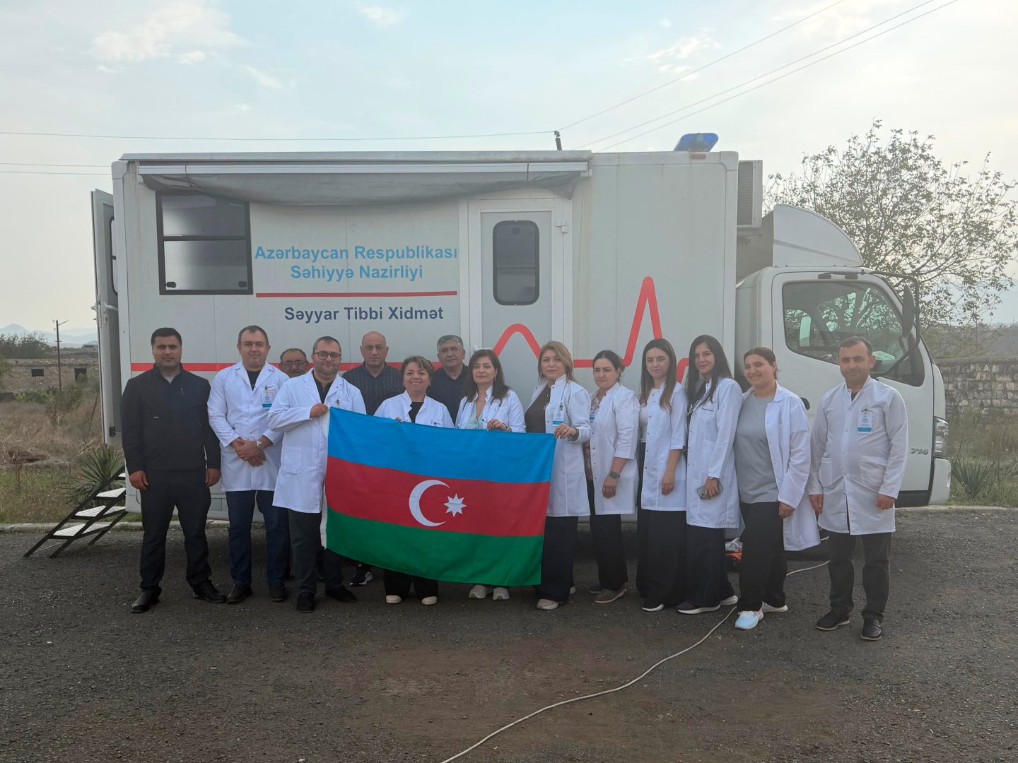 Мобильная клиника минздрава оказала медуслуги в Ходжалы в рамках программы «Великое возвращение» (ФОТО)
