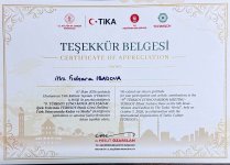 Коллекция Гюльнары Халиловой в Анкаре удостоена высокой оценки ТЮРКСОЙ и Министерства культуры и туризма Турции (ФОТО)