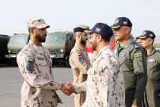 Военная делегация ОАЭ находится с визитом в Азербайджане (ФОТО)