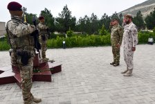 Военная делегация ОАЭ находится с визитом в Азербайджане (ФОТО)