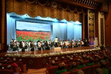 Лейла Алиева посмотрела в Ашхабаде концерт Государственного симфонического оркестра Туркменистана (ФОТО)