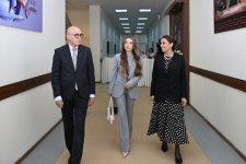 Алена Алиева приняла участие в открытии Центра инклюзивного обучения и преподавания в Бакинском государственном центре профессионального образования по культуре и ремеслу (ФОТО)