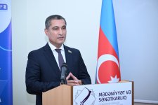 Алена Алиева приняла участие в открытии Центра инклюзивного обучения и преподавания в Бакинском государственном центре профессионального образования по культуре и ремеслу (ФОТО)