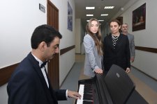 Алена Алиева приняла участие в открытии Центра инклюзивного обучения и преподавания в Бакинском государственном центре профессионального образования по культуре и ремеслу (ФОТО)