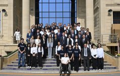 Алена Алиева приняла участие в открытии Центра инклюзивного обучения и преподавания в Бакинском государственном центре профессионального образования по культуре и ремеслу (ФОТО)