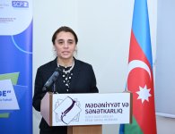 Алена Алиева приняла участие в открытии Центра инклюзивного обучения и преподавания в Бакинском государственном центре профессионального образования по культуре и ремеслу (ФОТО)