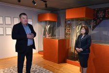 Сахиба Гафарова посетила дом-музей Чингиза Айтматова в Бишкеке (ФОТО)